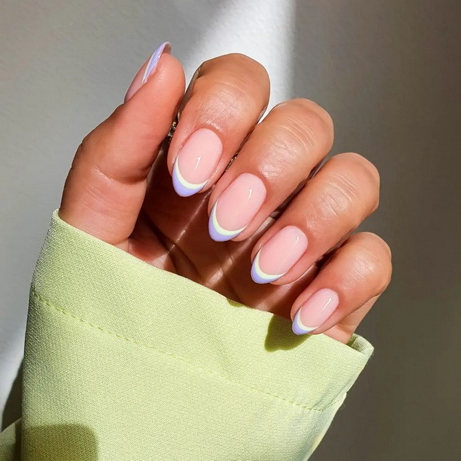 Double french nail art: the most stylish manicure of 2022 1