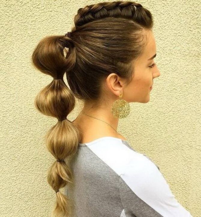 How to create a bubble ponytail hairstyle – 4 steps to a professional result 9