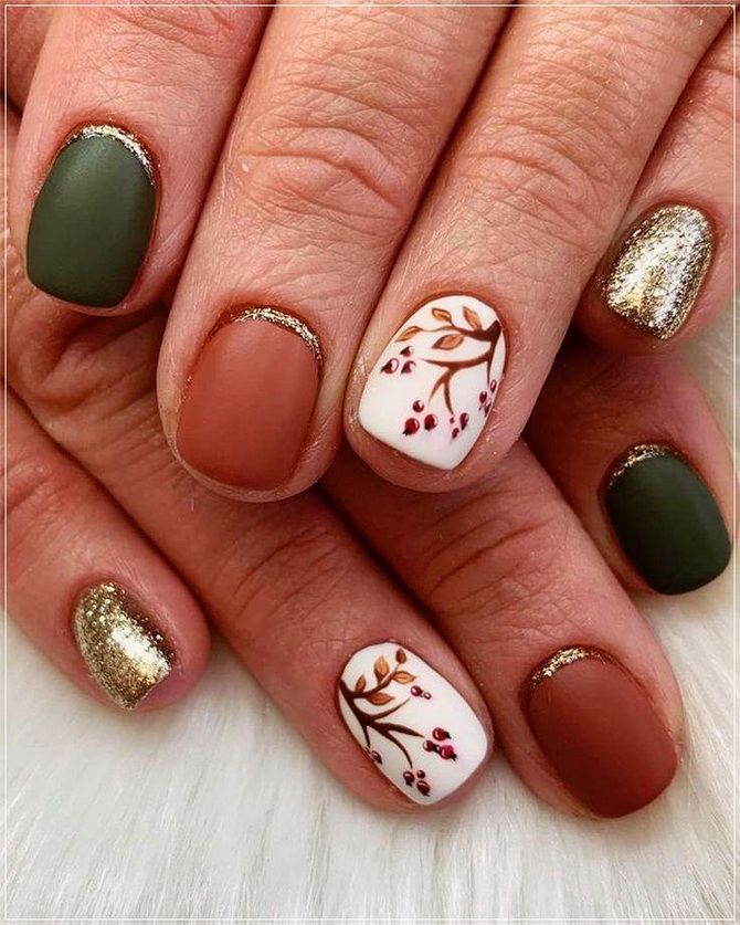 Autumn Manicure: Design Options for Your Nails for Fall 2022 6