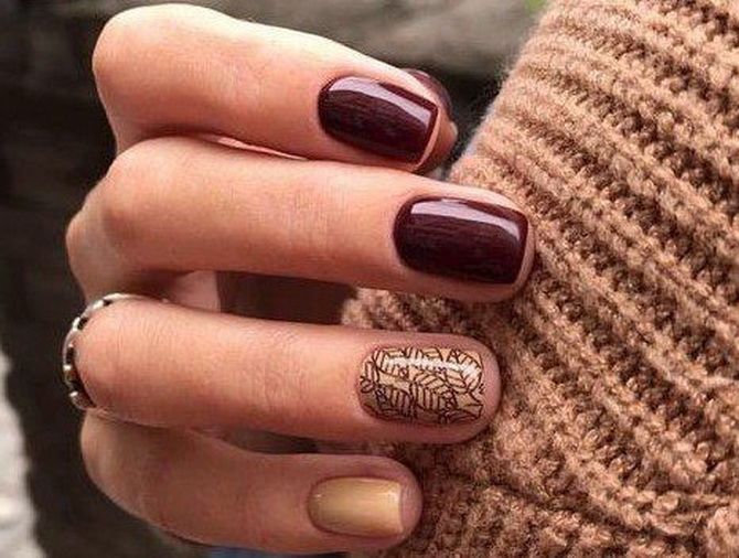 Autumn Manicure: Design Options for Your Nails for Fall 2022 14