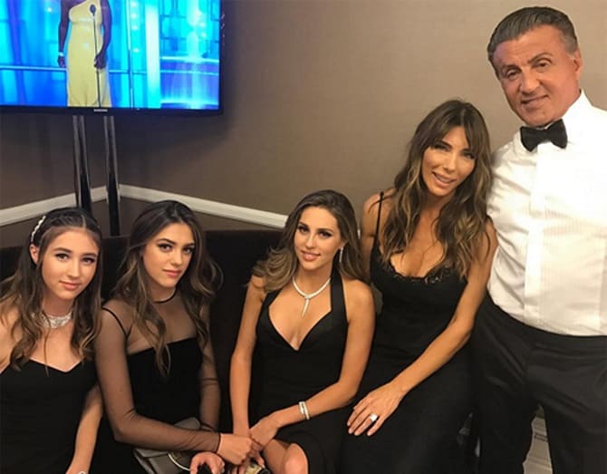 Sylvester Stallone deutete die Versöhnung mit seiner Frau auf neuen Fotos an 3