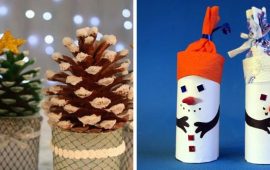 Winterhandwerk für Schule und Kindergarten: schöne DIY-Bastelarbeiten