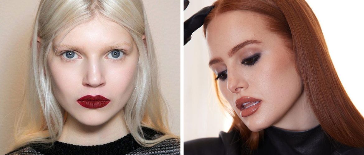 Осенний макияж губ: самые подходящие оттенки помады на осень