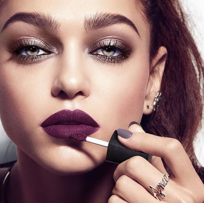 Autumn lip makeup: the most suitable shades of lipstick for autumn 6