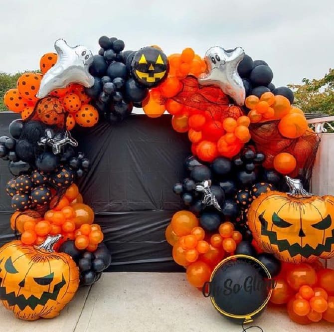 So erstellen Sie mit Ihren eigenen Händen eine Fotozone für Halloween 4