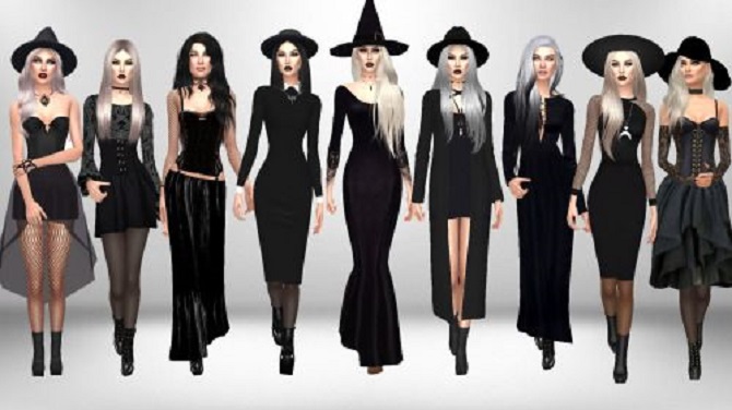 Образ ведьмы на Хэллоуин: фото идеи макияжа и костюмов 14