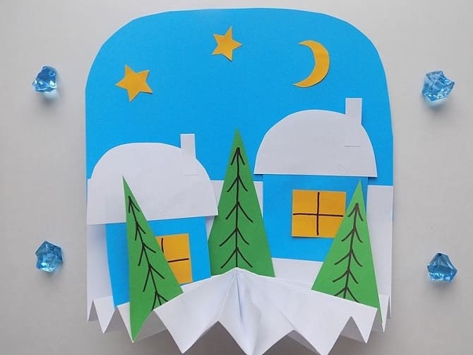 Winter crafts for school and kindergarten: beautiful DIY crafts 15