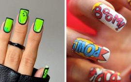 Comic book manicure 2023: what is this popular trend?