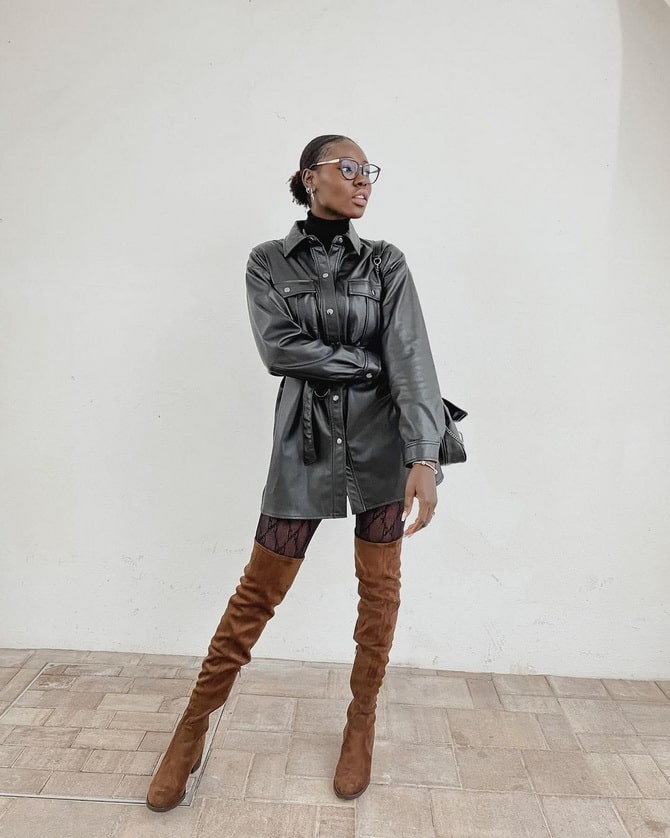 Fashion failure: what not to wear over the knee boots with 4