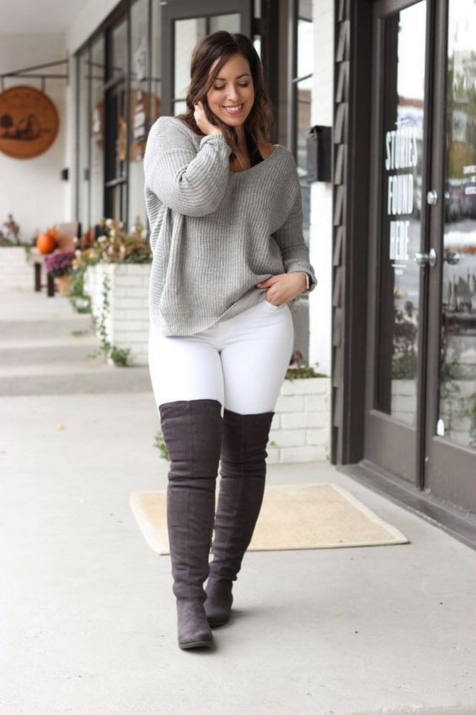 Fashion failure: what not to wear over the knee boots with 10