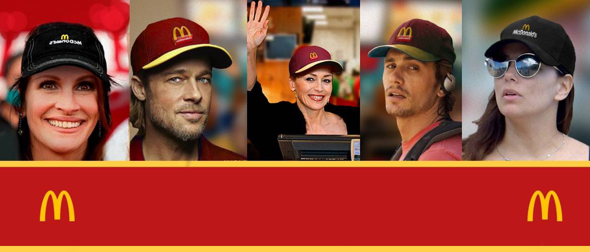 Celebrities who worked in fast food