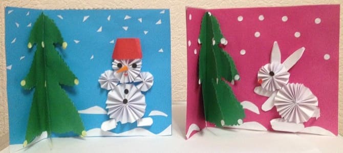 DIY Christmas applications: ideas, templates 1