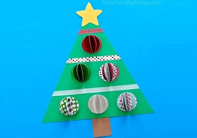 DIY Christmas applications: ideas, templates 9