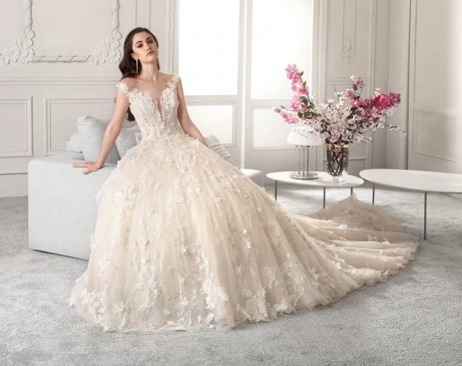 Fashionable wedding dresses 2023: the main trends of the season 3