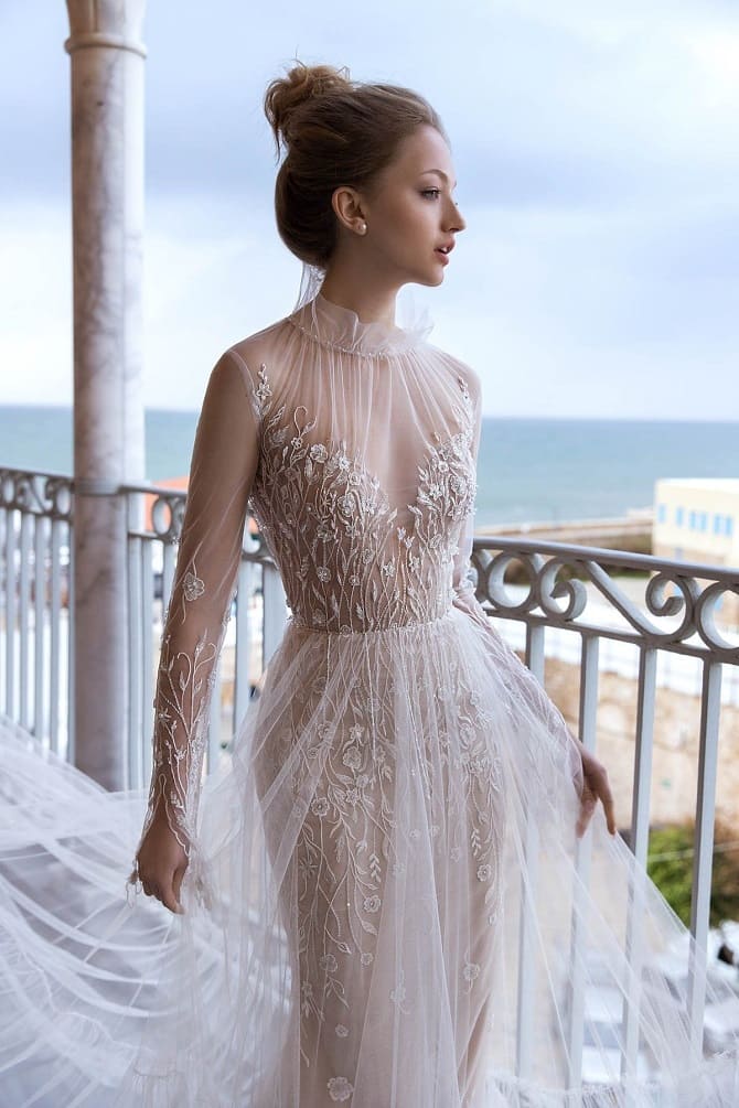 Fashionable wedding dresses 2023: the main trends of the season 21