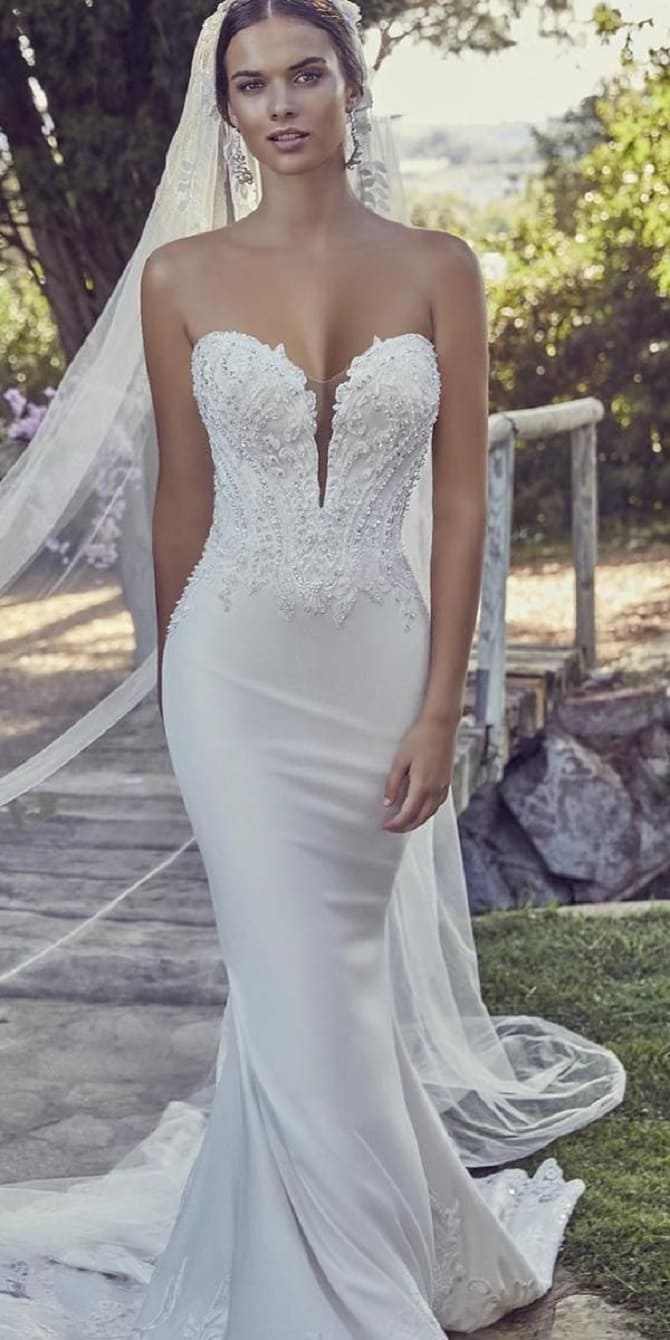 Fashionable wedding dresses 2023: the main trends of the season 41