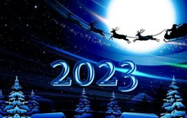 Frohes neues Jahr 2023: schöne Grüße