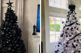 How to decorate a Christmas tree in black for 2023 of the Black Rabbit