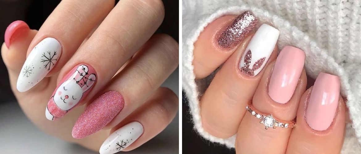 15+ Bunny Manicure Ideas for New Year 2023