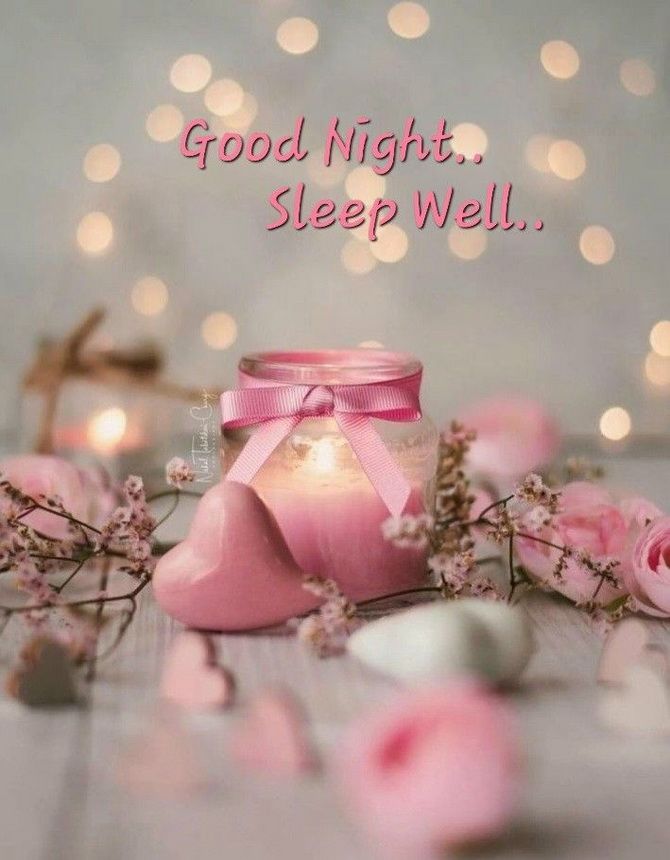 Good night: positive pictures with good night wishes 32