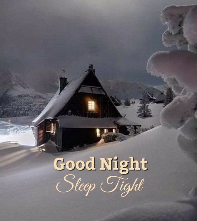 Good night: positive pictures with good night wishes 25