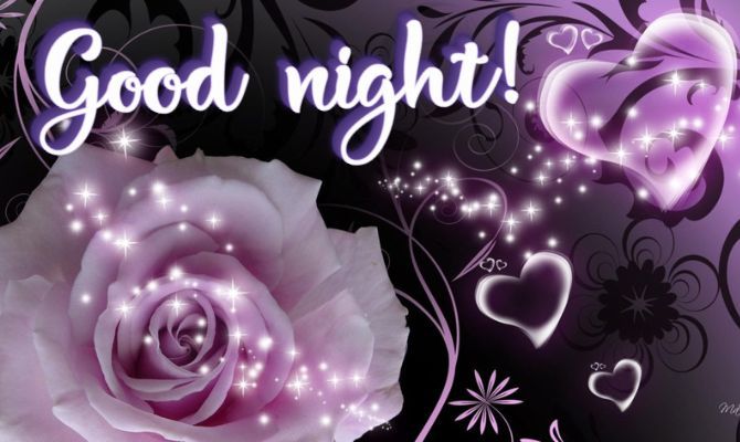 Good night: positive pictures with good night wishes 28