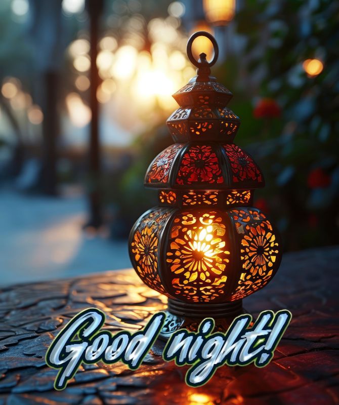 Good night: positive pictures with good night wishes 9
