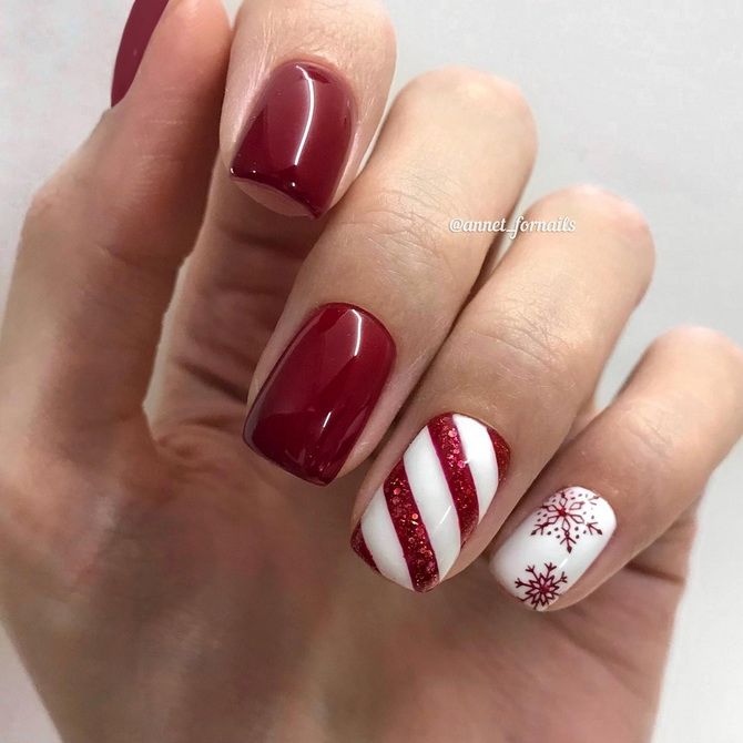 Christmas Manicure 2023: Beautiful Party Design Ideas 3