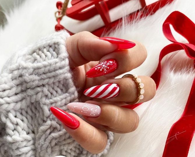 Christmas Manicure 2023: Beautiful Party Design Ideas 1