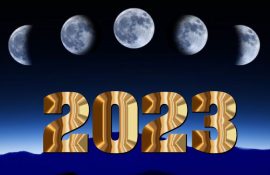 Місячний календар 2023: коли настануть Молодики та Повні у кожному місяці 2023 року