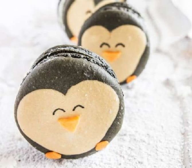 How to decorate macaroons for the New Year 2024: beautiful ideas with photos 7
