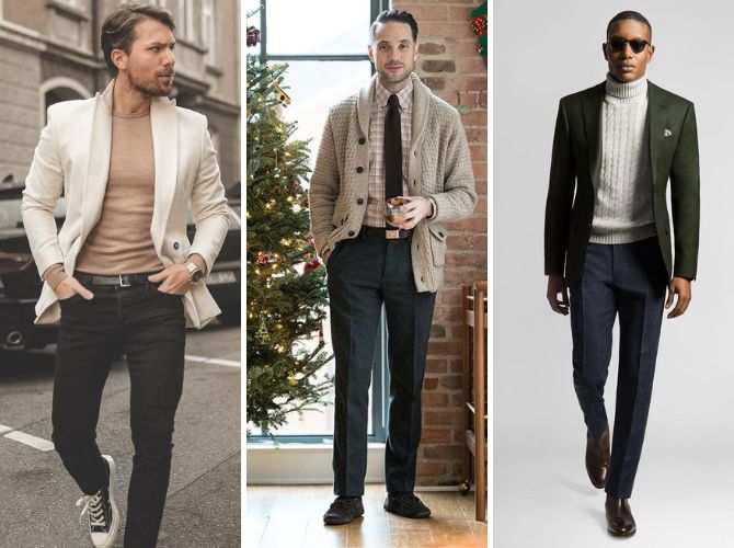 What to wear for the New Year 2024 for a man: tips for creating stylish looks 10