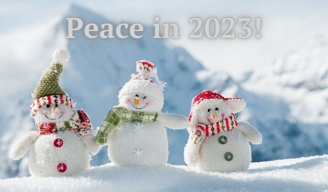 Congratulations on the New Year 2023: cool pictures, prose, poems 12