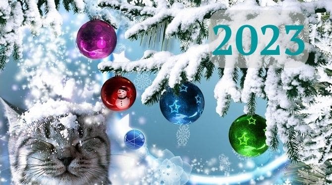 Картинки на Новый год 2023: с кроликом, новогодние, на ...