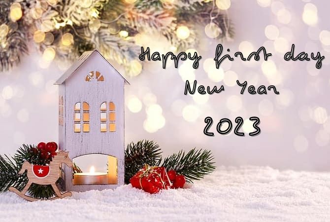 Happy New Year’s Day 2023! Beautiful congratulations in postcards, poems, prose 5