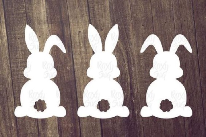 Vytynanki for the Year of the Rabbit 2023: beautiful templates and stencils for printing 14