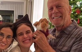 Daughter of Bruce Willis shared a photo with a patient with aphasia father