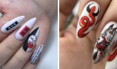 Anime Manicure: Best Ideas with Photos