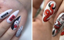 Anime Manicure: Best Ideas with Photos