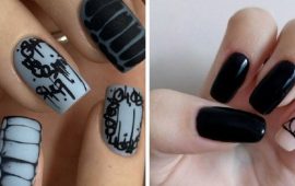 Underground manicure: new ideas for nail design