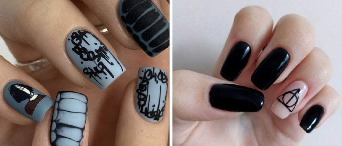 Underground manicure: new ideas for nail design