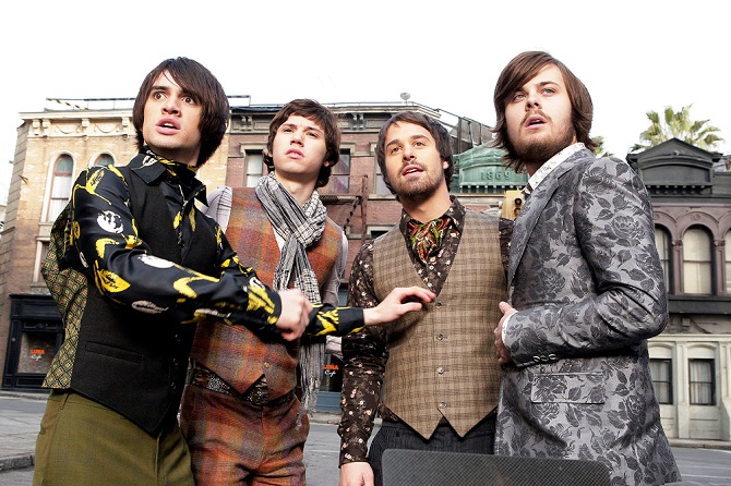The famous rock band Panic! At The Disco broke up 2