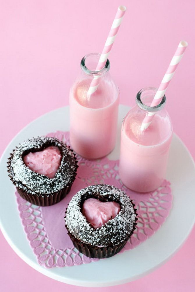 So dekorieren Sie Cupcakes schön zum Valentinstag 39