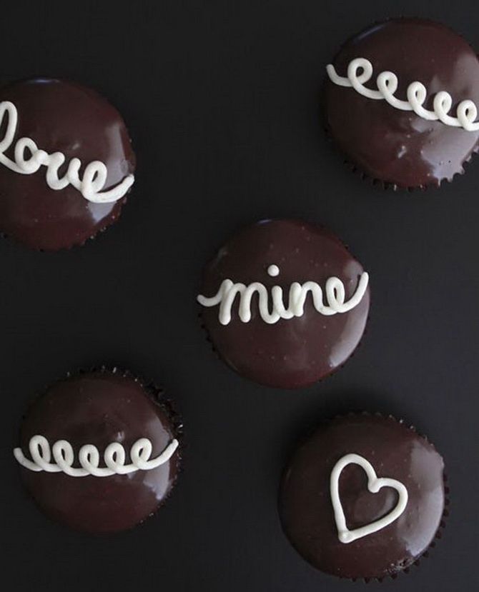 So dekorieren Sie Cupcakes schön zum Valentinstag 5