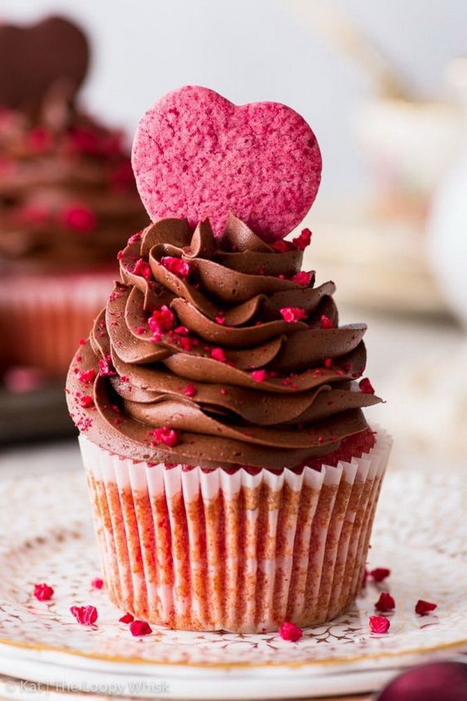 So dekorieren Sie Cupcakes schön zum Valentinstag 31