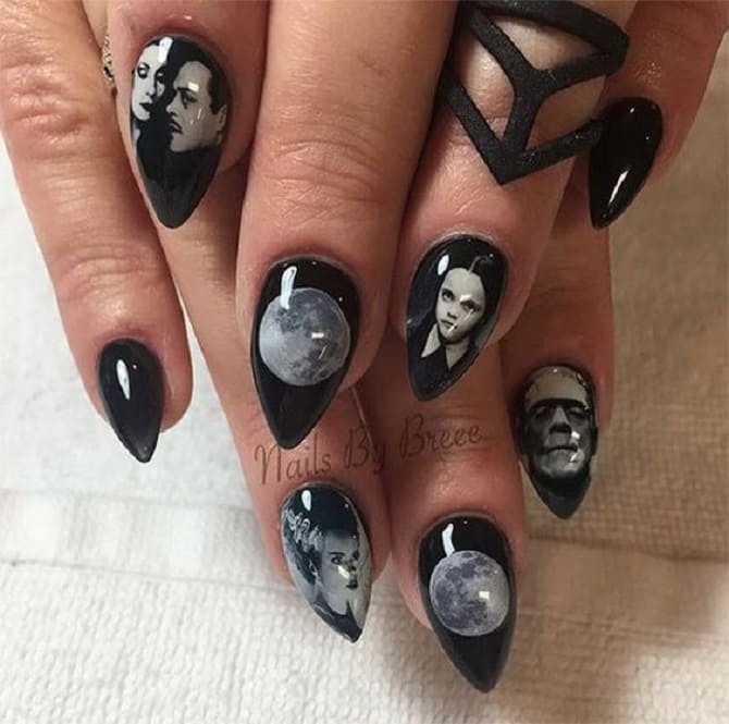 Underground manicure: new ideas for nail design 13