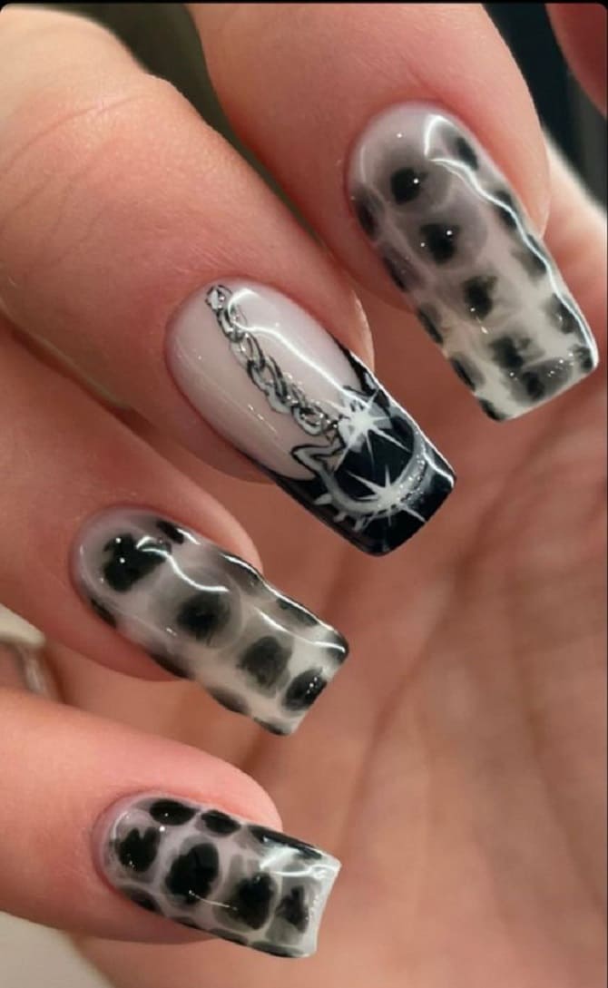 Underground manicure: new ideas for nail design 3