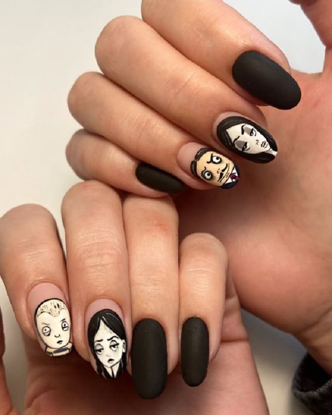 Underground manicure: new ideas for nail design 5