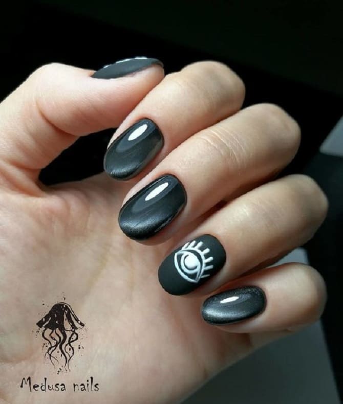 Underground manicure: new ideas for nail design 7
