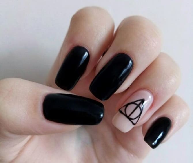 Underground manicure: new ideas for nail design 9